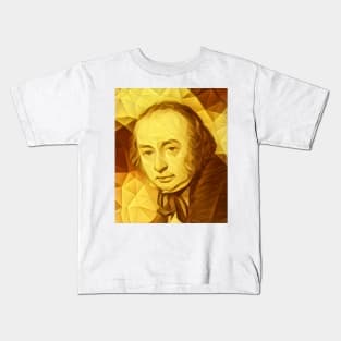 Isambard Kingdom Brunel Golden Portrait | Isambard Kingdom Brunel Artwork 9 Kids T-Shirt